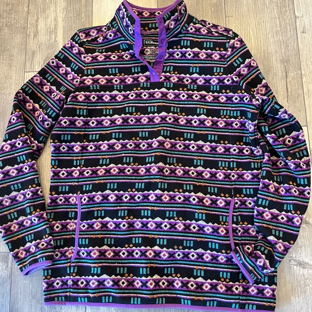 Women’s L.L. Bean Aztec Fleece